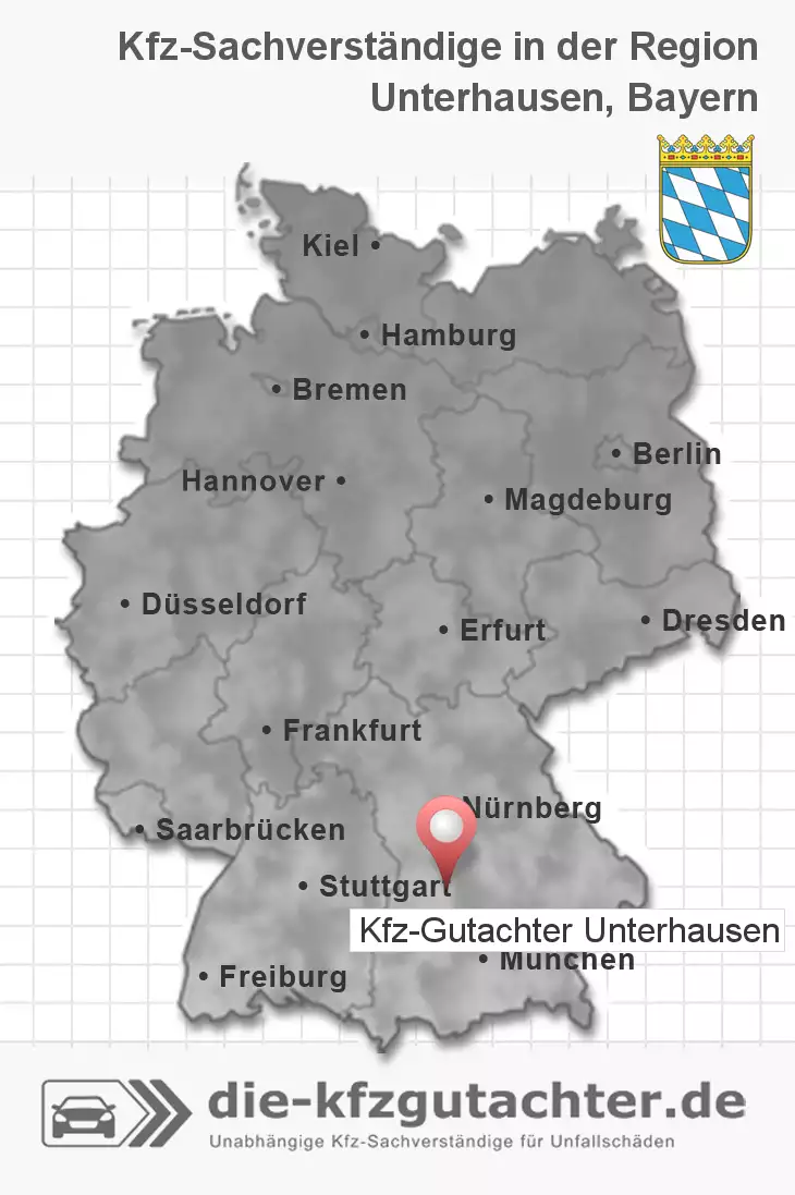 Sachverständiger Kfz-Gutachter Unterhausen