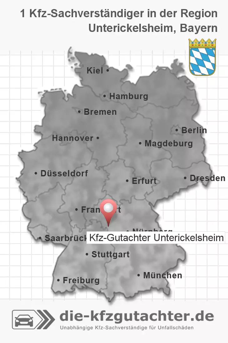 Sachverständiger Kfz-Gutachter Unterickelsheim