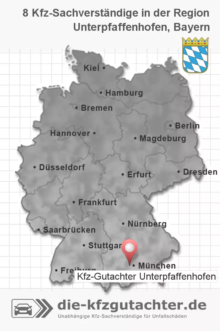 Sachverständiger Kfz-Gutachter Unterpfaffenhofen