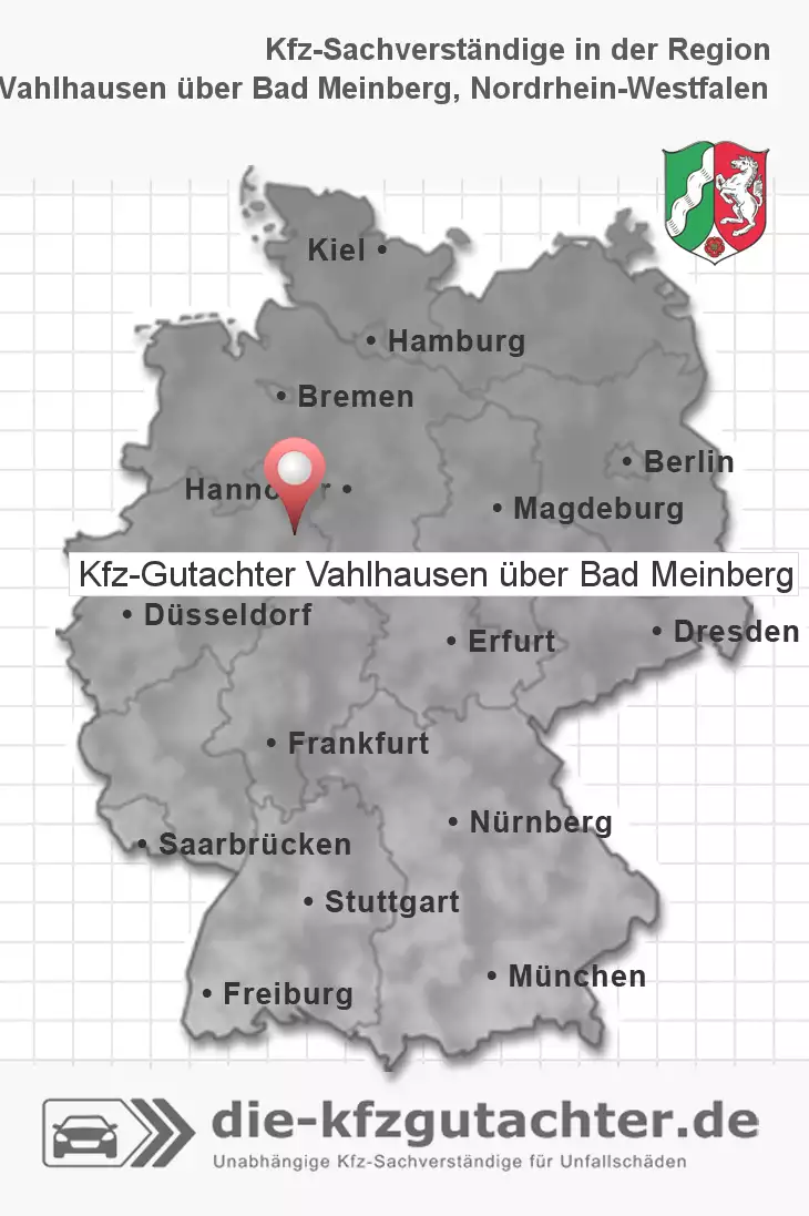 Sachverständiger Kfz-Gutachter Vahlhausen über Bad Meinberg