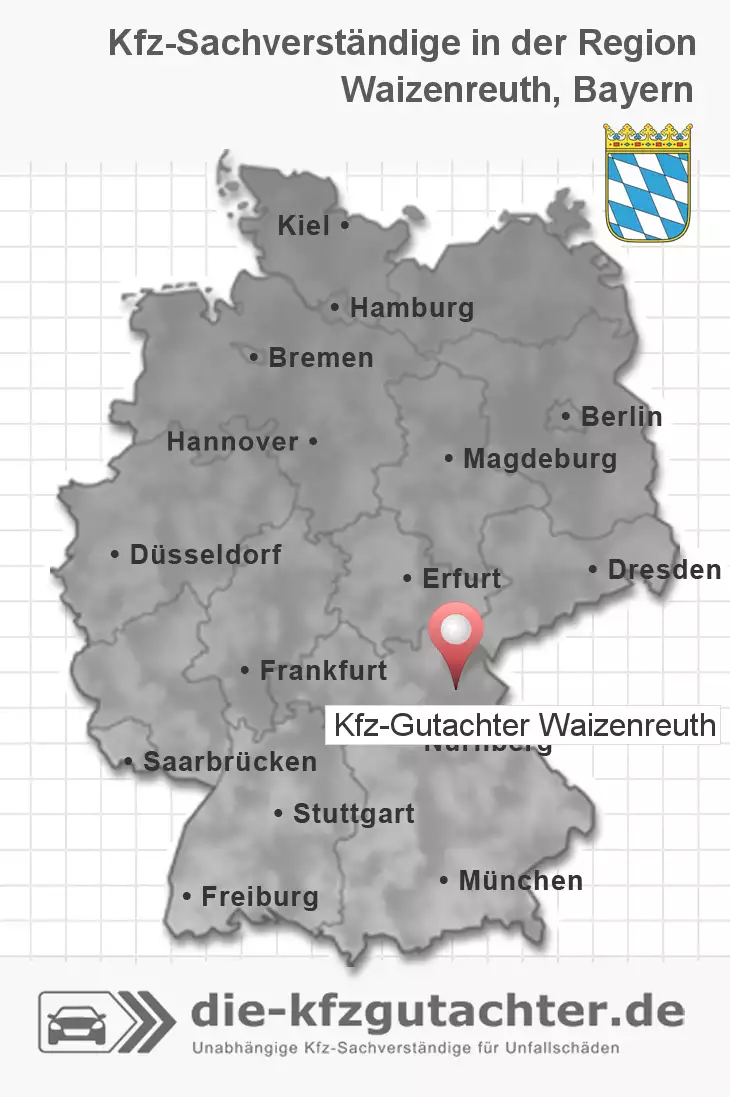 Sachverständiger Kfz-Gutachter Waizenreuth