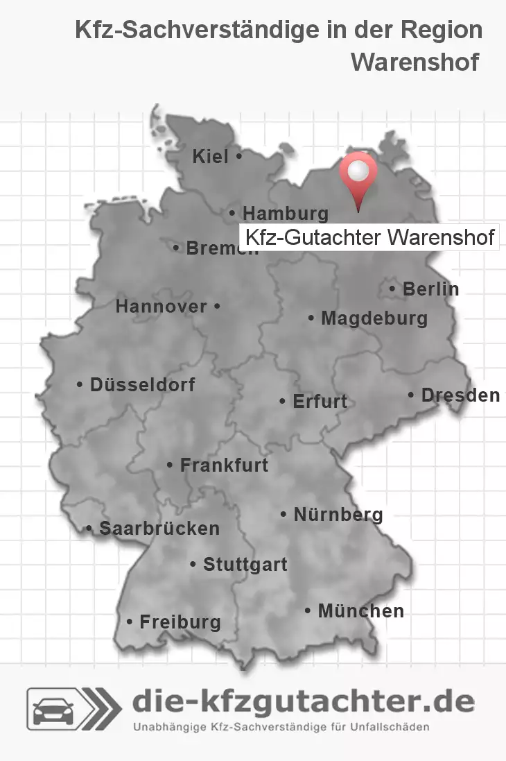 Sachverständiger Kfz-Gutachter Warenshof