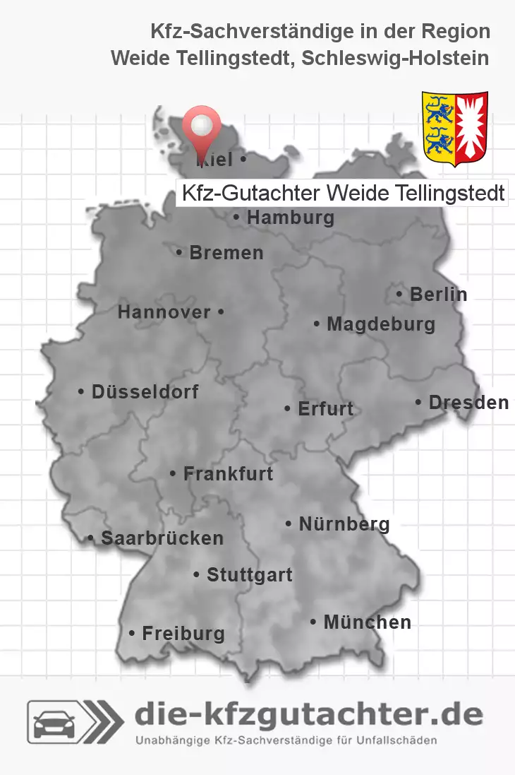Sachverständiger Kfz-Gutachter Weide Tellingstedt