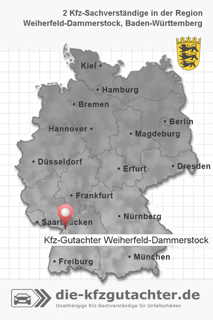 Sachverständiger Kfz-Gutachter Weiherfeld-Dammerstock