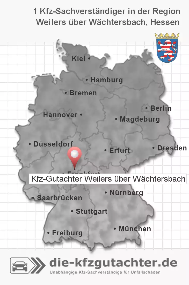 Sachverständiger Kfz-Gutachter Weilers über Wächtersbach