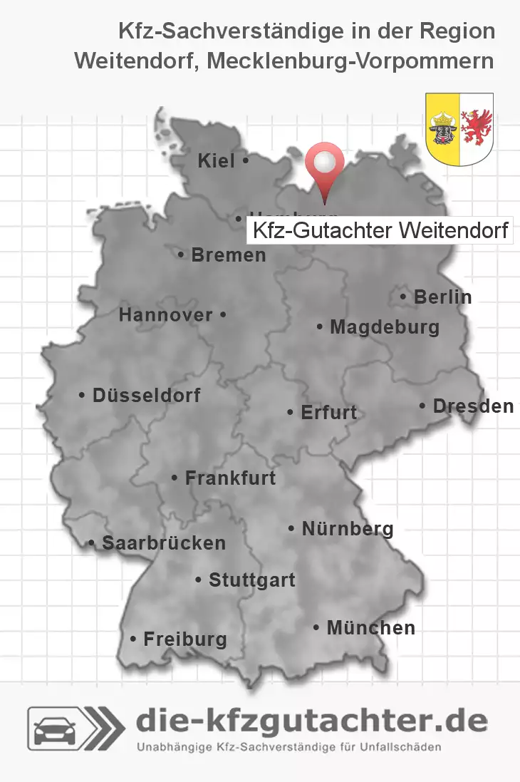 Sachverständiger Kfz-Gutachter Weitendorf