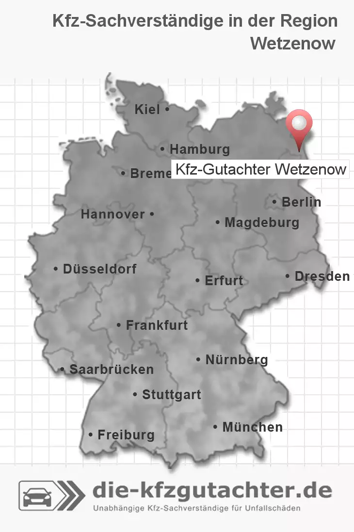 Sachverständiger Kfz-Gutachter Wetzenow