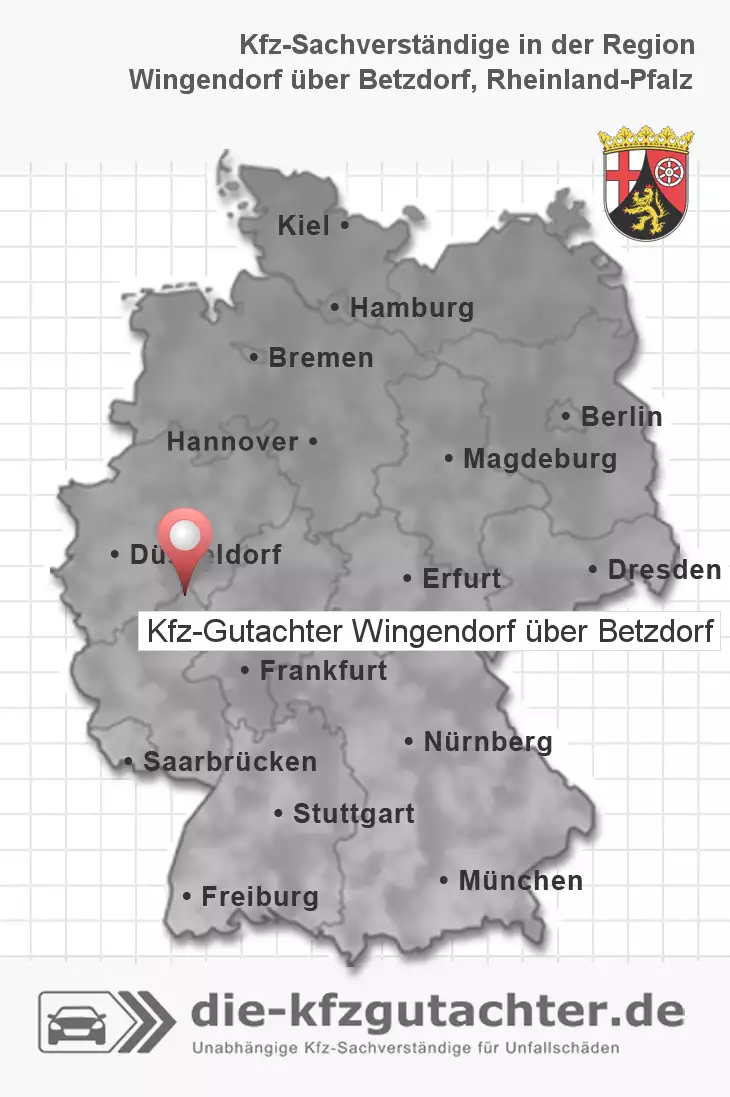 Sachverständiger Kfz-Gutachter Wingendorf über Betzdorf