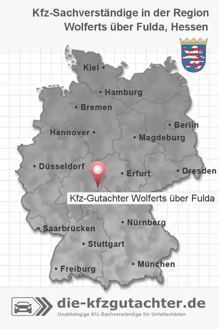 Sachverständiger Kfz-Gutachter Wolferts über Fulda