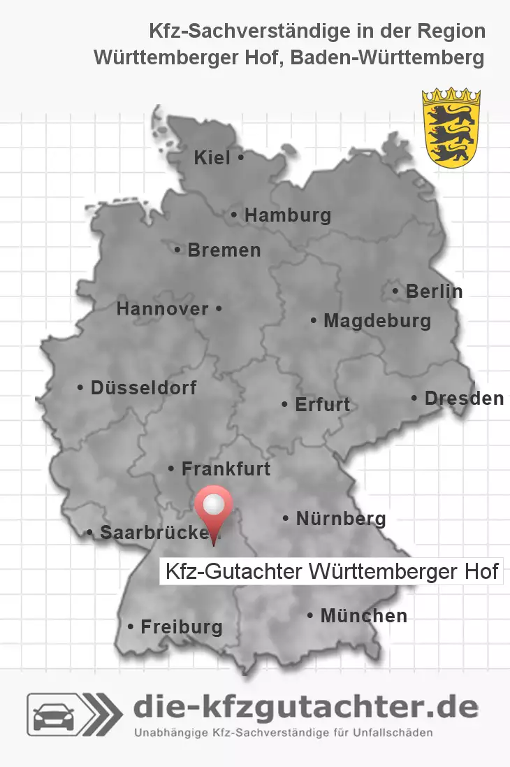 Sachverständiger Kfz-Gutachter Württemberger Hof