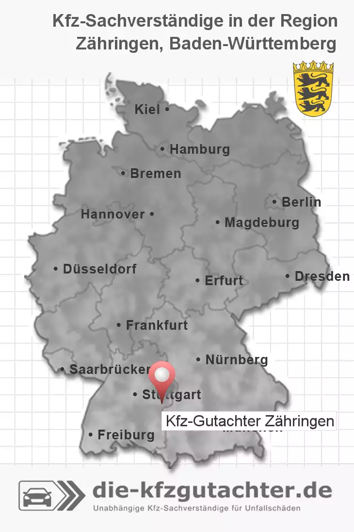 Sachverständiger Kfz-Gutachter Zähringen
