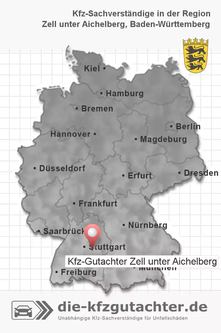 Sachverständiger Kfz-Gutachter Zell unter Aichelberg