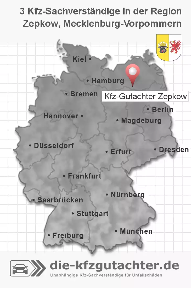 Sachverständiger Kfz-Gutachter Zepkow