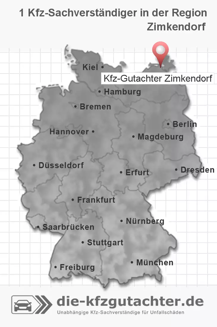 Sachverständiger Kfz-Gutachter Zimkendorf