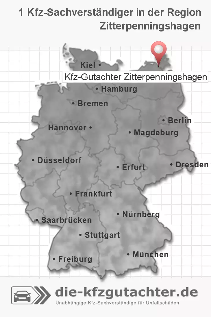 Sachverständiger Kfz-Gutachter Zitterpenningshagen