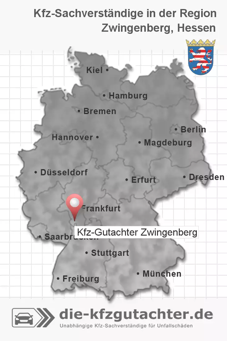 Sachverständiger Kfz-Gutachter Zwingenberg